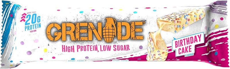 Grenade Hi Protein Bar Birthday Cake 60G